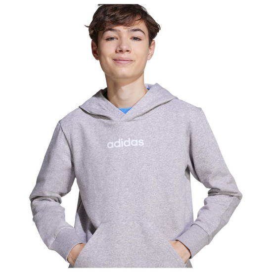 Adidas Παιδικό φούτερ Essentials Linear Fleece Hoodie Adidas Παιδικό φούτερ Essentials Linear Fleece Hoodie